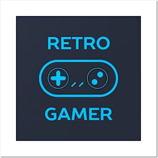Retro Video Gamer T-Shirt Posters and Art